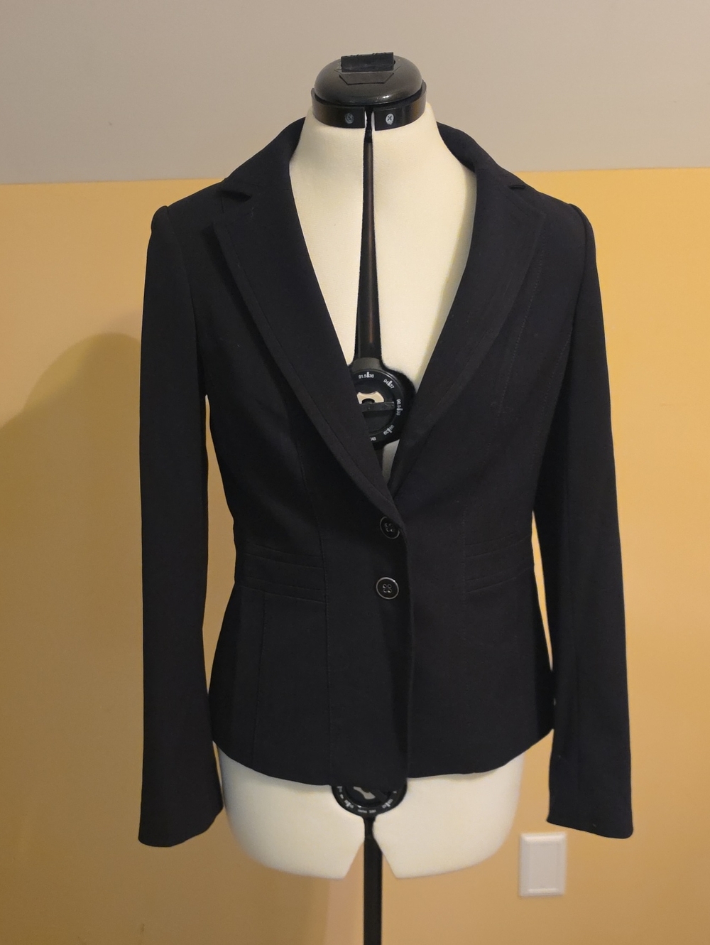White House Black Market Black Tailored Women's Blazer